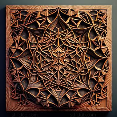 3D model st sacred geometry (STL)